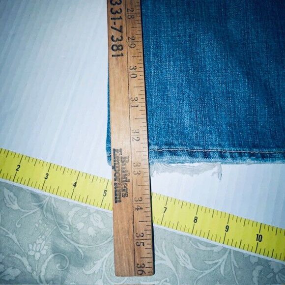 True Religion Jeans Ricky Relaxed Straight No Flap Size 38x33 USA Men's - Picture 9 of 16